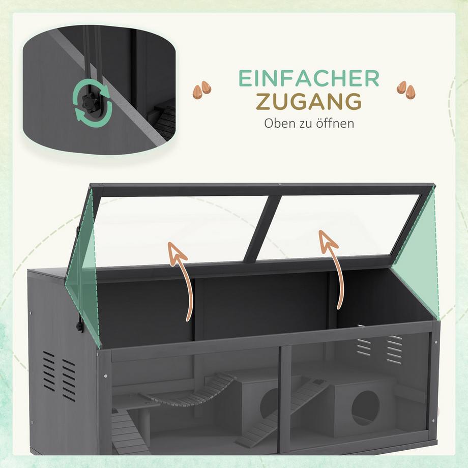 PawHut  Hamsterkäfig 