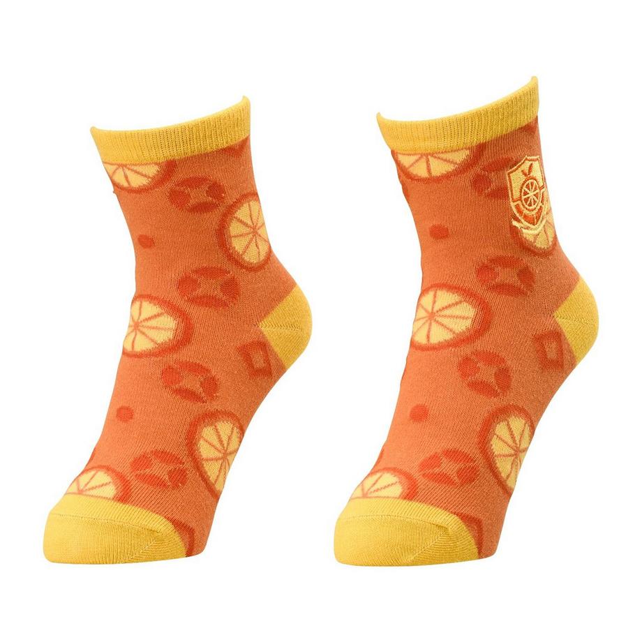 Pokemon Academy Orange Gemusterte Socken  