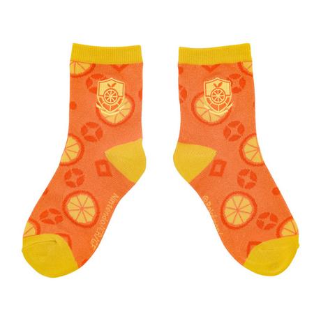 Pokémon Academy Orange Gemusterte Socken  