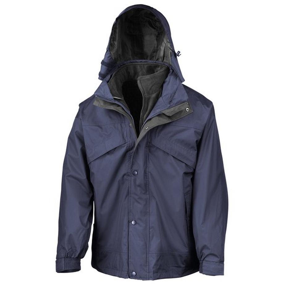 Veste imperméable coupevent 3 en 1