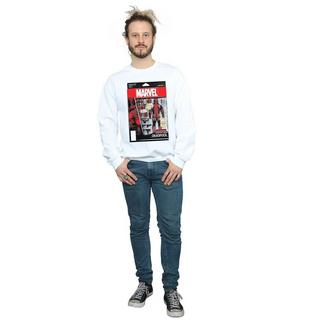 MARVEL  Deadpool Action Figure Sweatshirt 