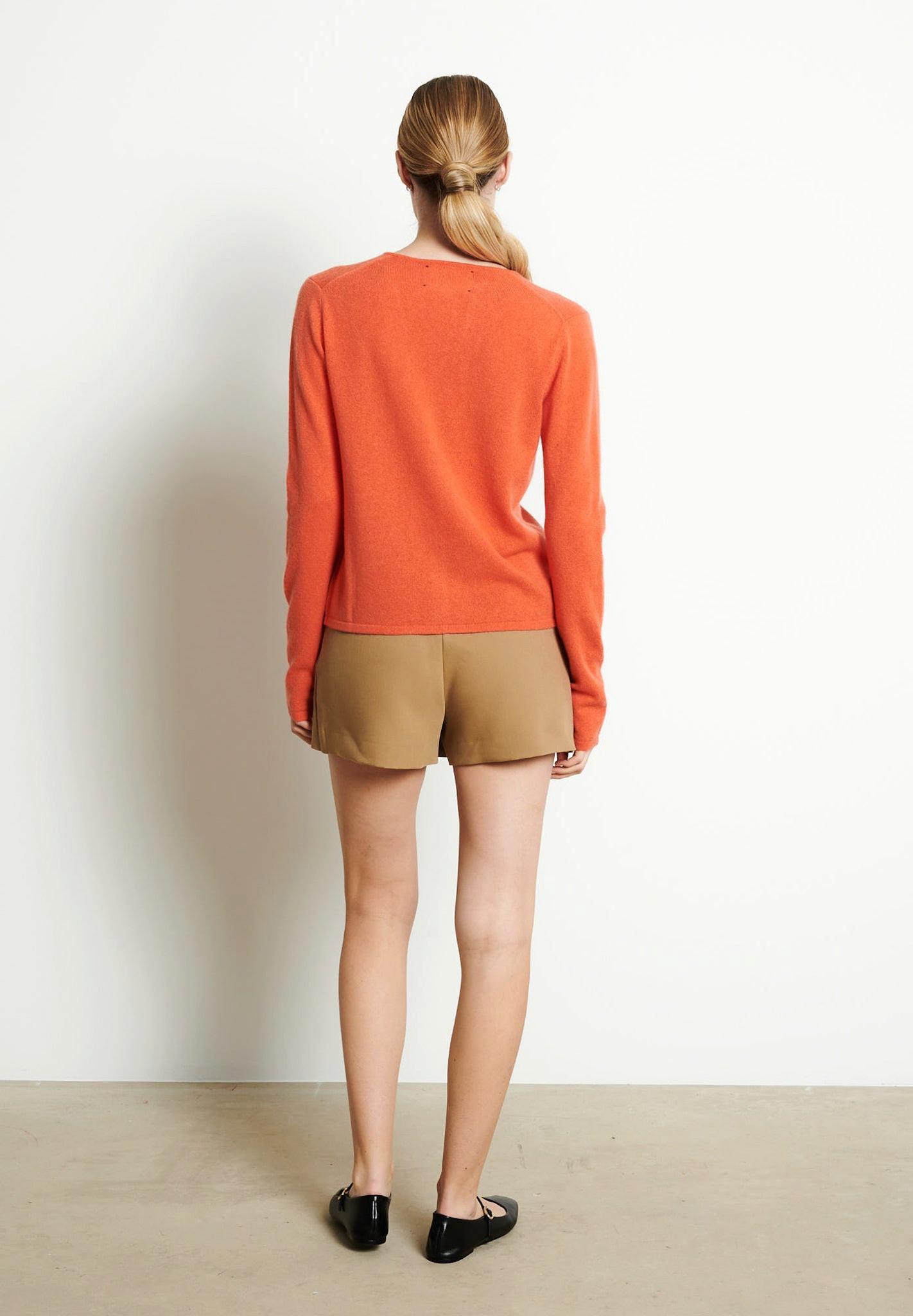 Studio Cashmere8 LILLY 7 V-Ausschnitt taillierte Strickjacke  