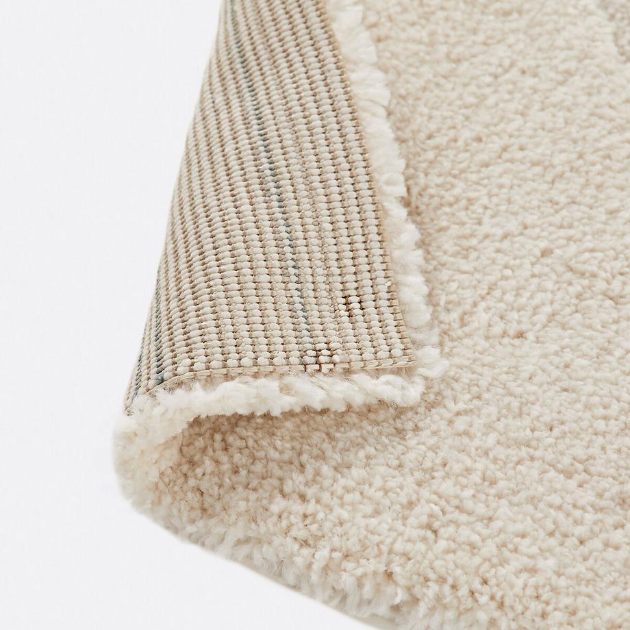 La Redoute Intérieurs Teppich Lodgo mit geometrischem Reliefmuster  