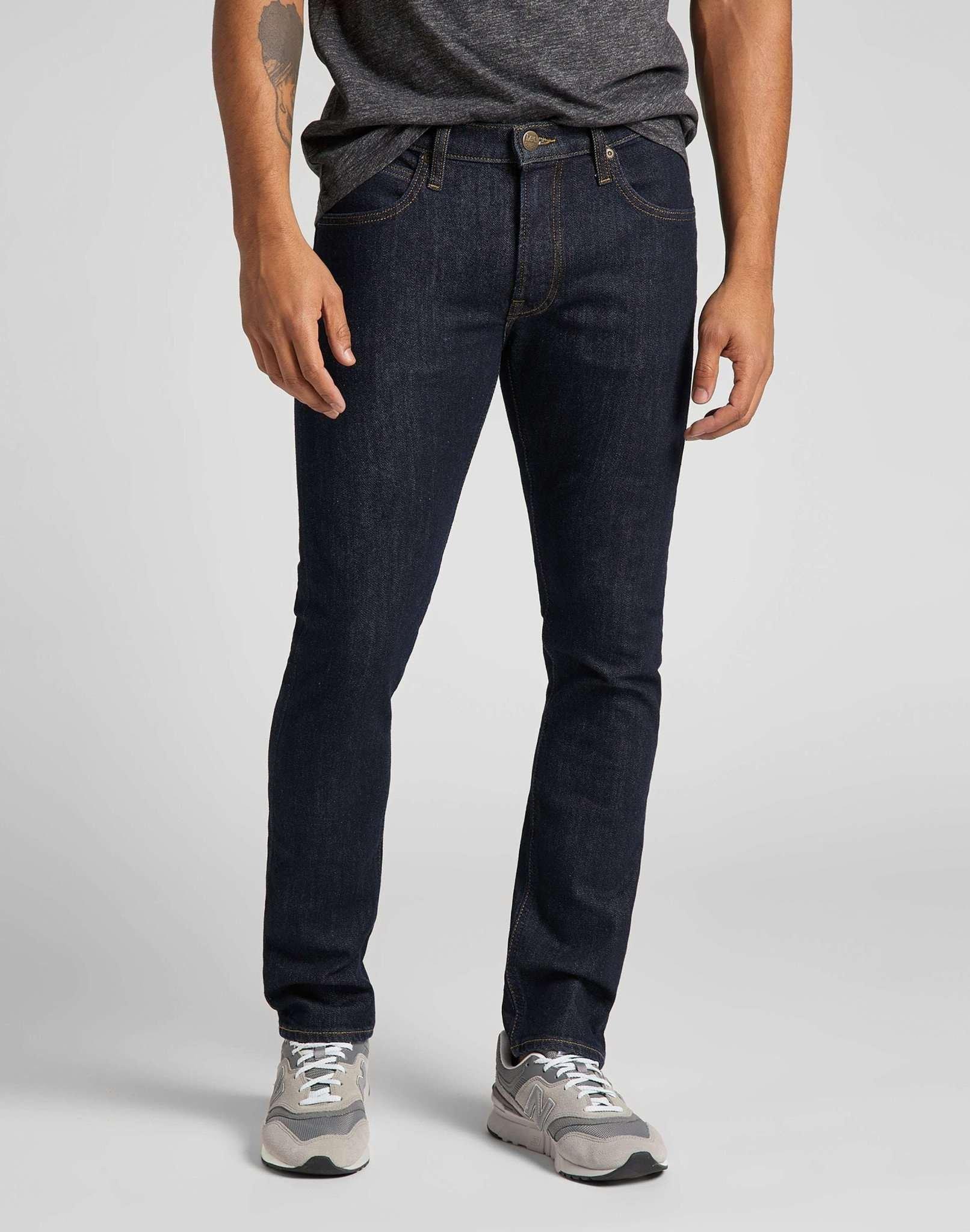 Image of Jeans Slim Fit Luke Herren Blau L32/W38
