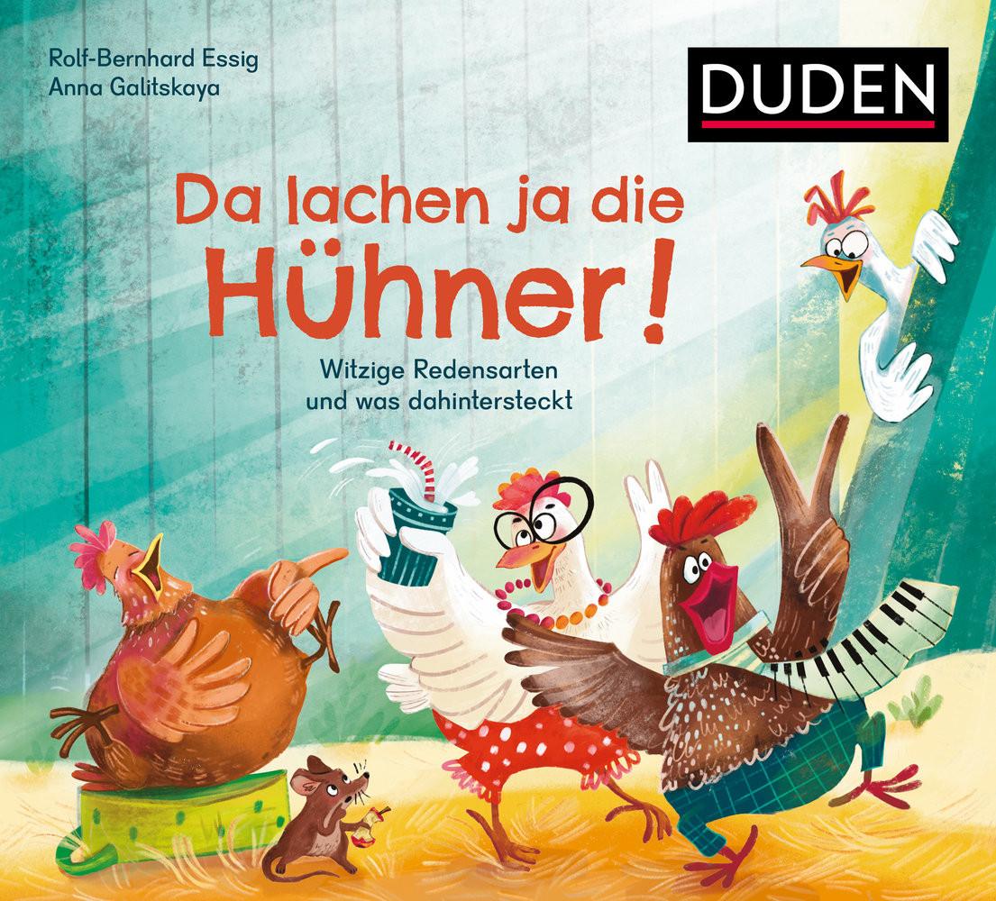 Da lachen ja die Hühner! Essig, Rolf-Bernhard; Galitskaya, Anna (Illustrationen) Couverture rigide 