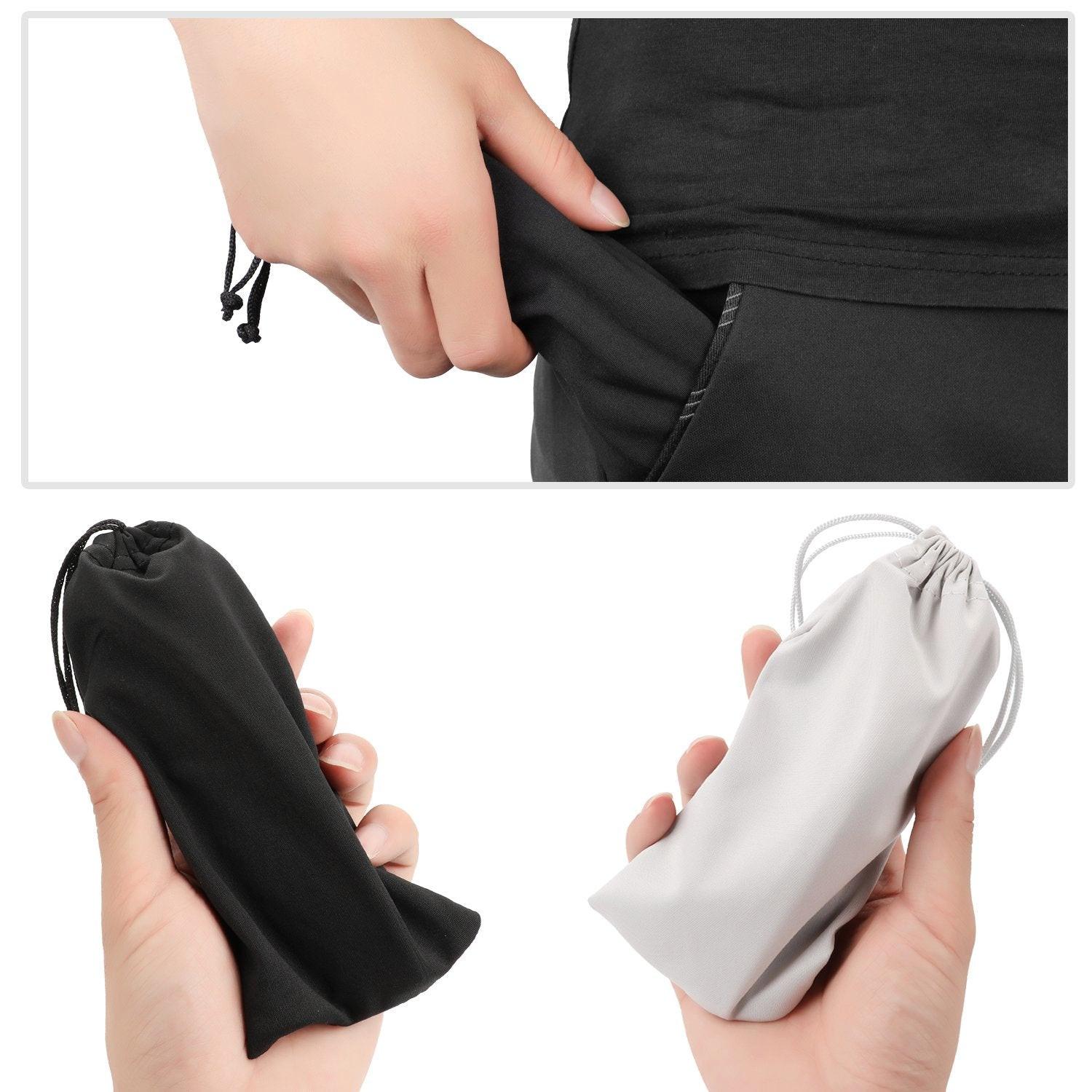 Only-bags.store Mikrofaser Brillenetuis Sonnenbrillentaschen 6 Stück  