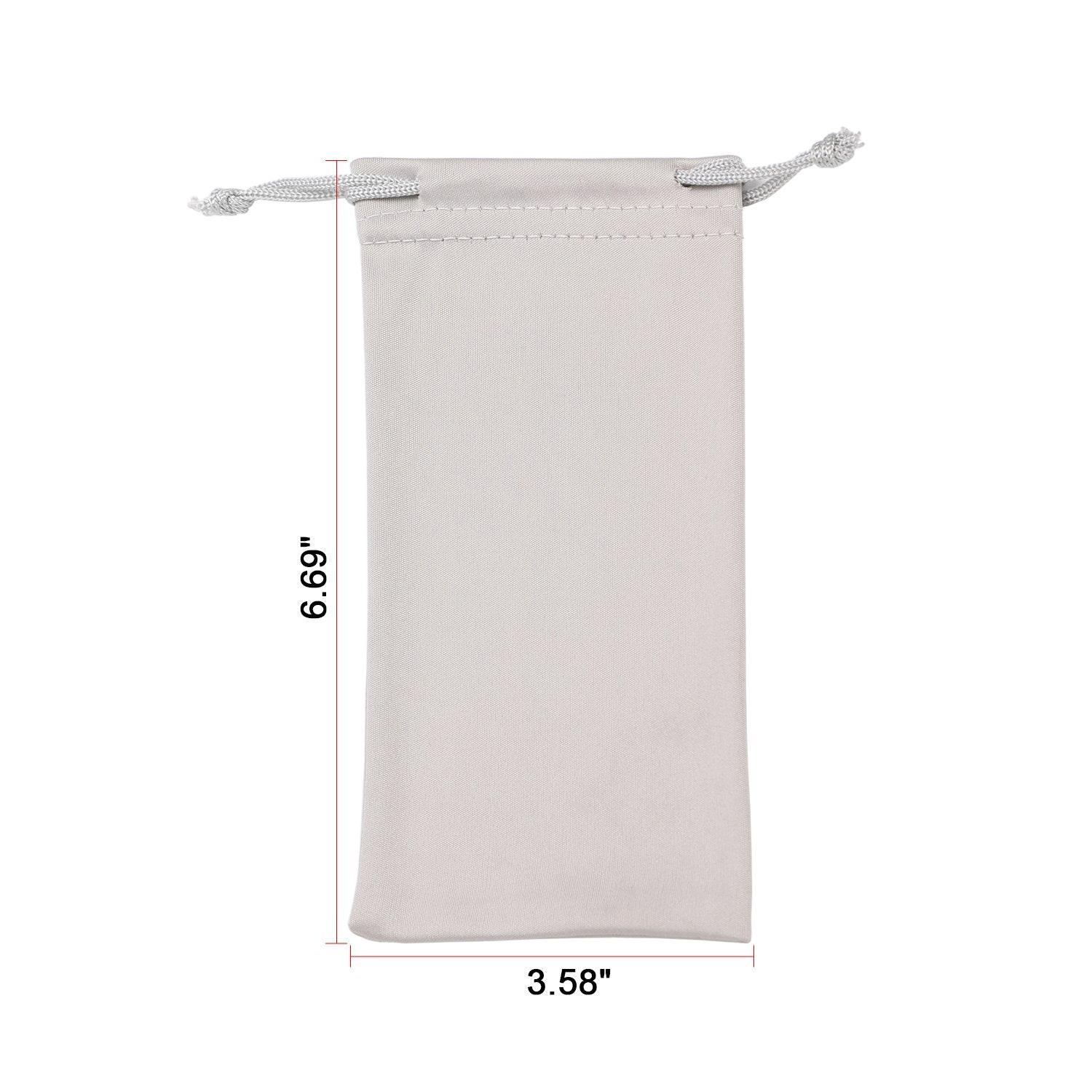 Only-bags.store Mikrofaser Brillenetuis Sonnenbrillentaschen 6 Stück  