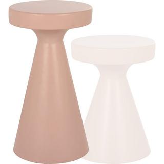 mutoni Table d'appoint Kimble rose 30x53  