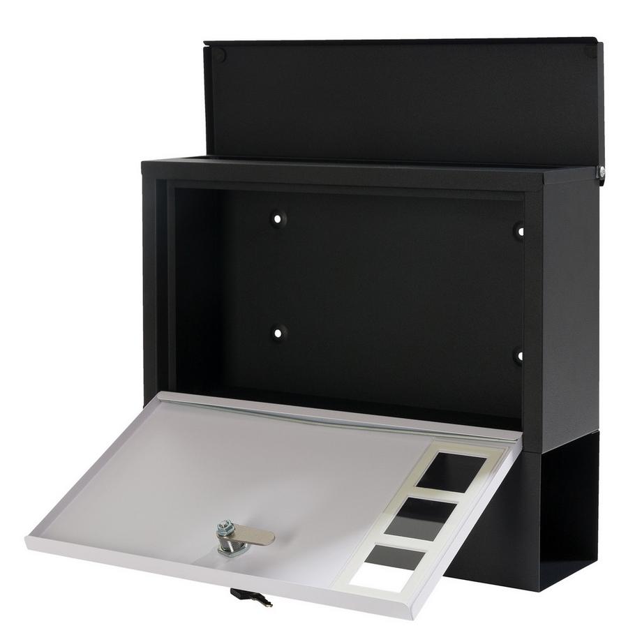 Arebos Moderner Design Briefkasten Wandbriefkasten Postkasten Zeitungsfach  