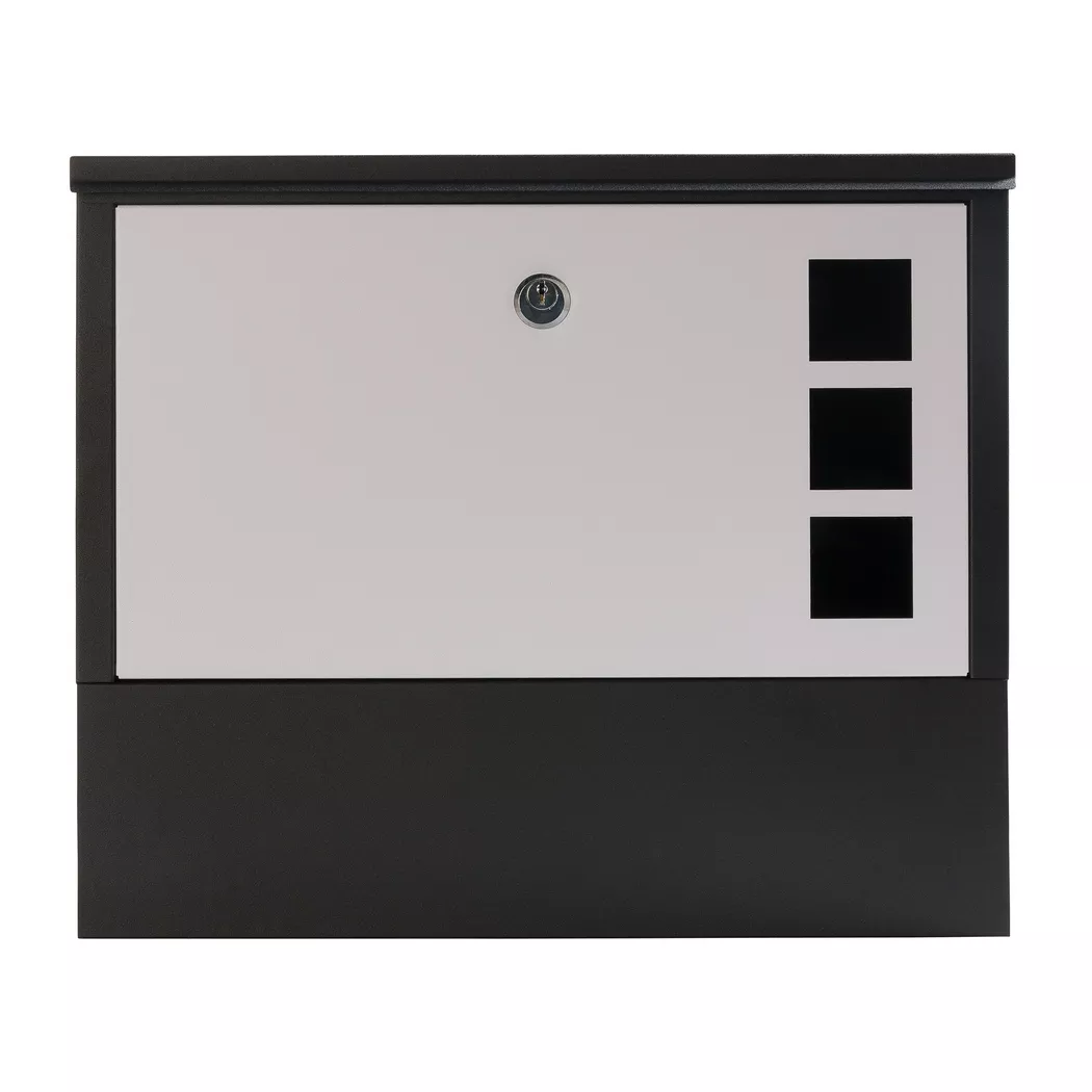 Arebos - Boîte aux Lettres Design moderne d’ Boîte aux Lettres Murale, 90X120MM