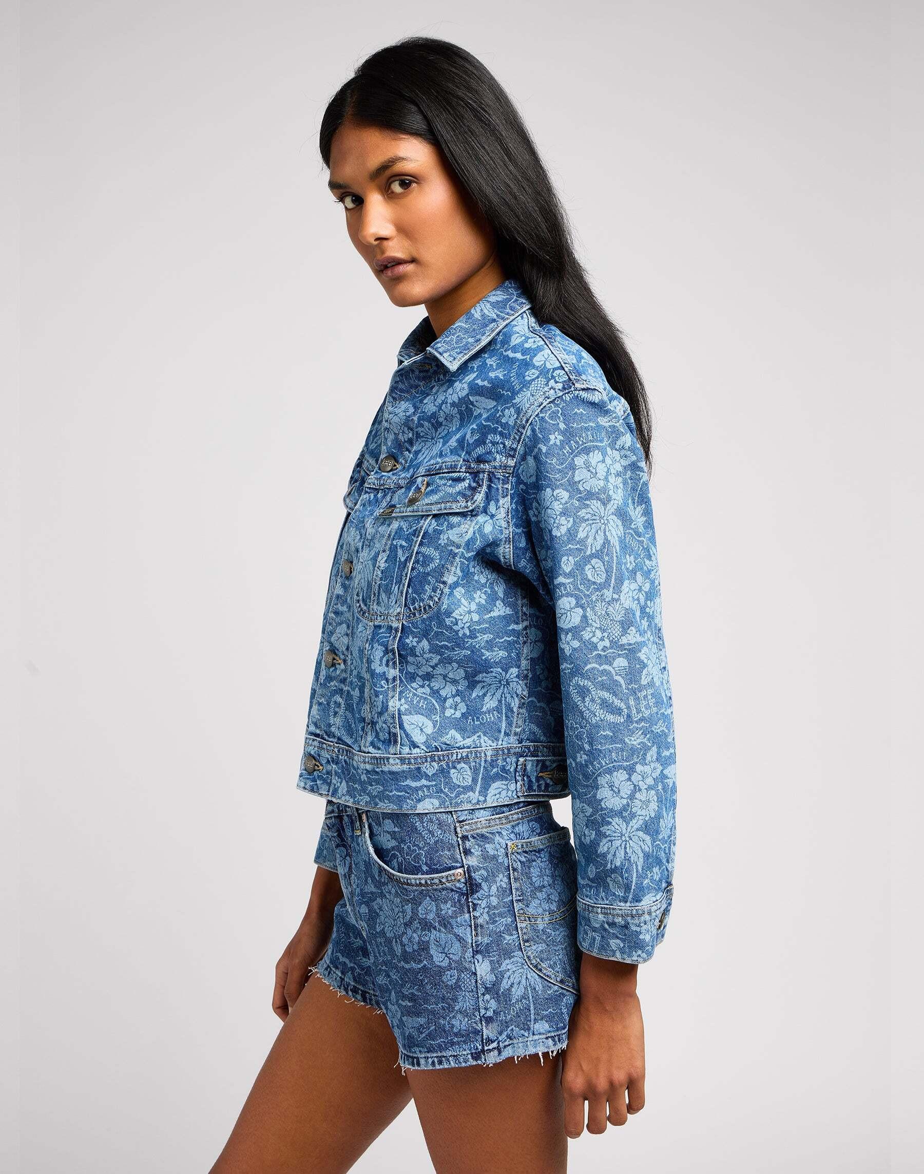 Lee  Veste Cropped Rider Jacket 