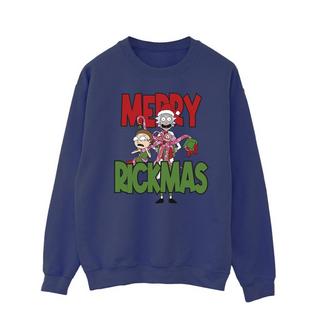 Rick And Morty  Merry Rickmas Sweatshirt 