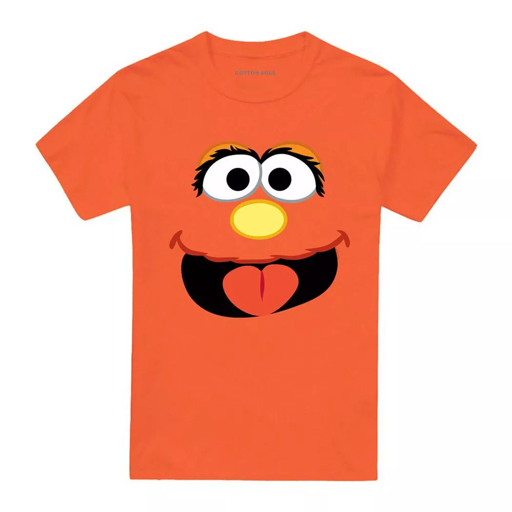 Sesame Street - T-Shirt, für Damen, Orange, Größe S