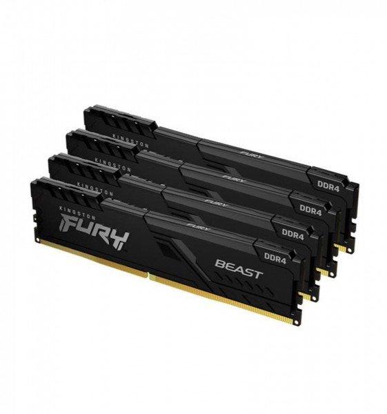 Kingston  FURY Beast (4 x 16GB, DDR4-3600, DIMM 288 pin) 