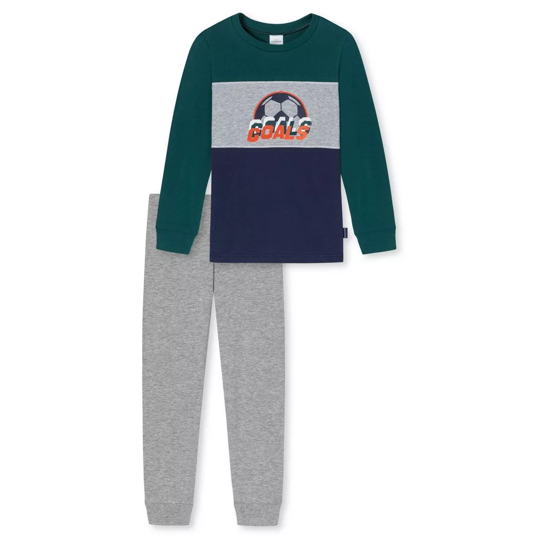 Schiesser - Pyjama  Bequem sitzend, 98, Multicolor