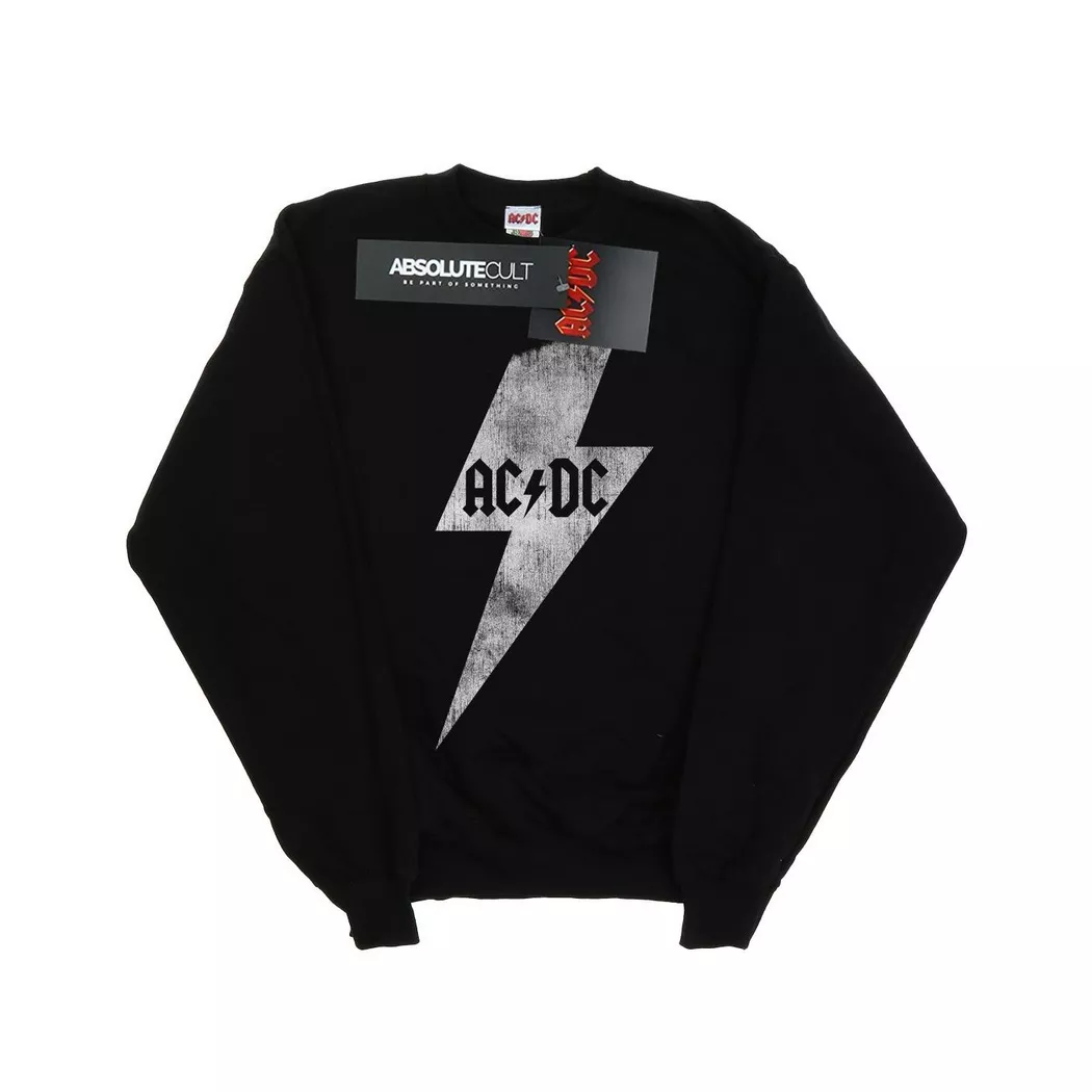 AC/DC - ACDC Sweatshirt, 140/146, Schwarz