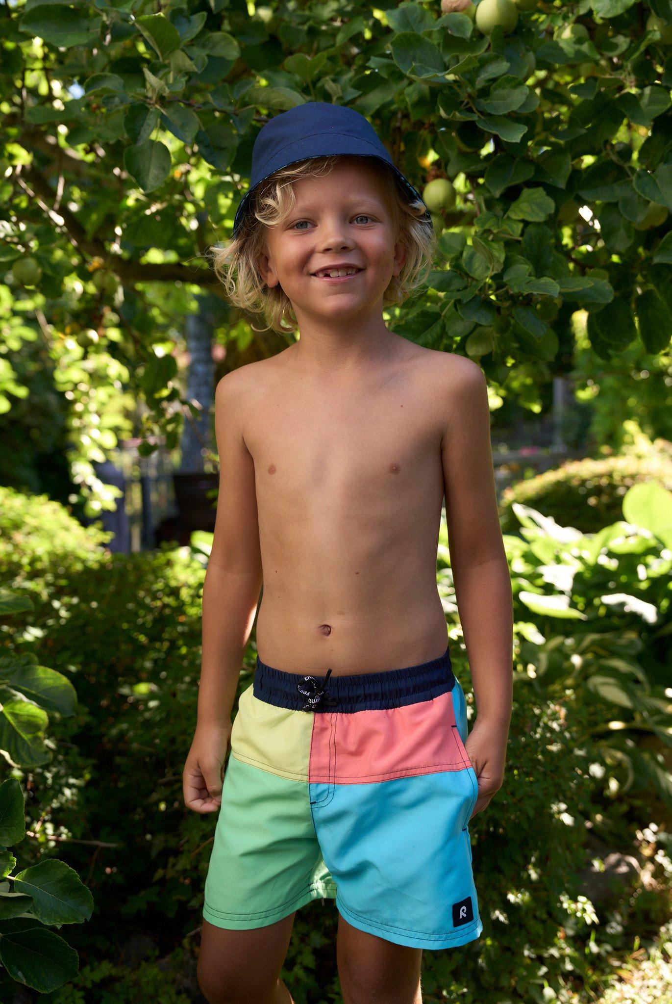 Reima  Jungen UV Badeshorts Palmu Navy 