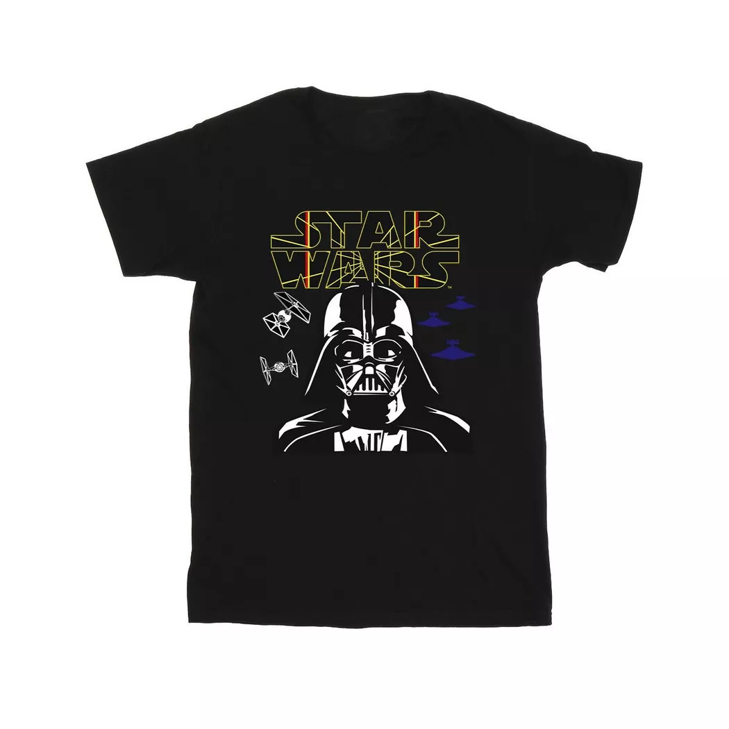 STAR WARS - Comp TShirt, 140/146, Schwarz