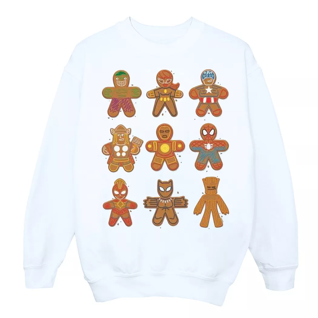 MARVEL - Avengers Sweatshirt, für Herren, Weiss, Größe S