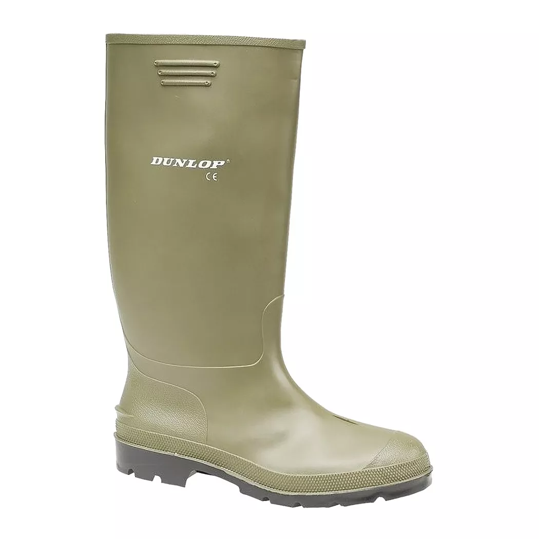 Dunlop - Pricemastor PVCGummistiefel Stiefel, für Damen, Grün, Größe 45