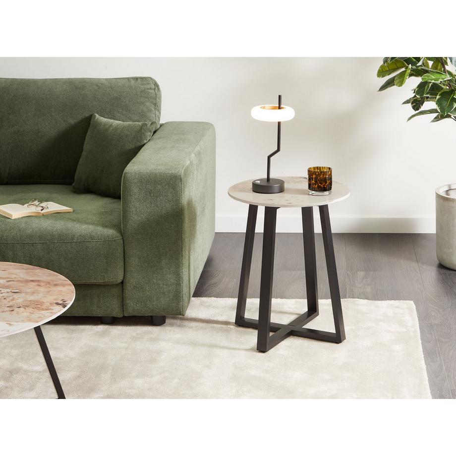 Beliani Table d'appoint en Métal  IVINS  