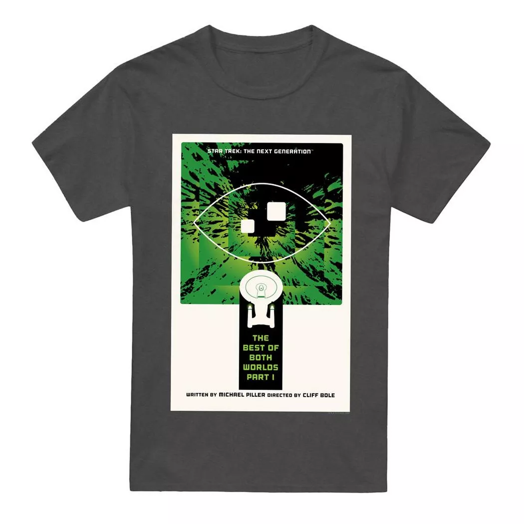 Star Trek - The Next Generation Season 3 Episode 26 TShirt, für Damen, Charcoal Black, Größe XL