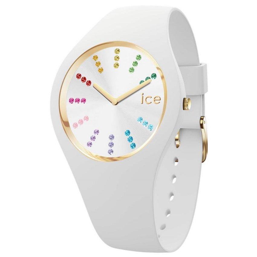 Image of 021342 Ice Cosmos Rainbow White Herren ONE SIZE