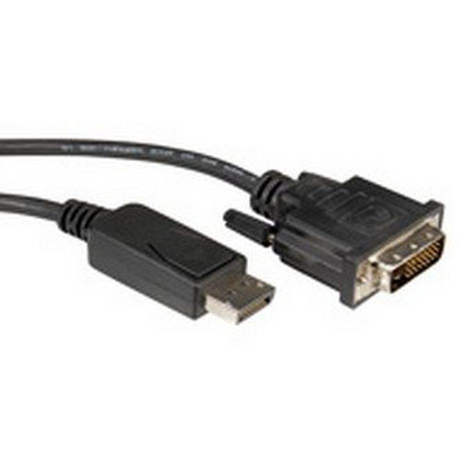 ROLINE DisplayPort Kabel DP ST - DVI ST 2,0m