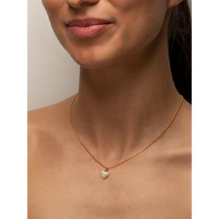 PHANTASYA  Kette mit Zirkonia-Herz 1447 Roségold 