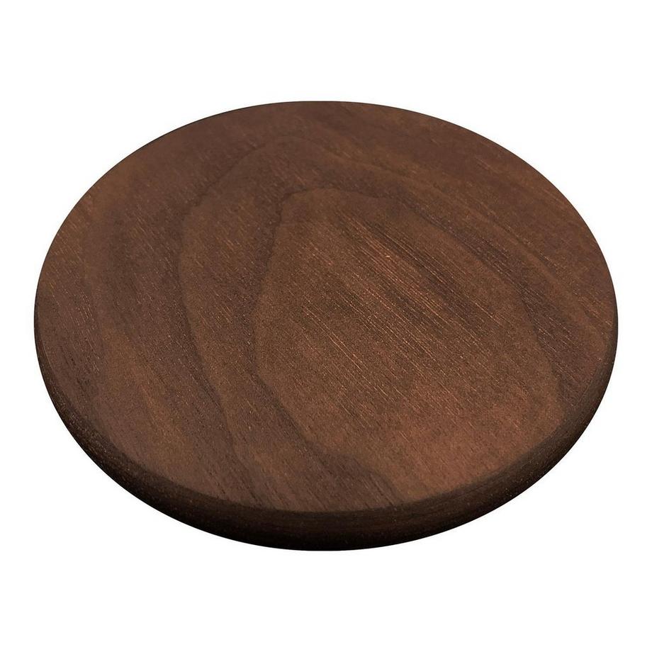 Northio  Untersetzer, dunkles Holz - rund - Nr. 1 