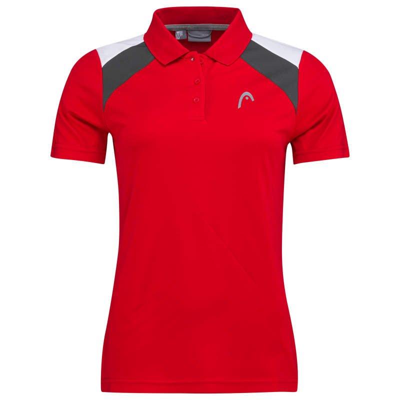 Image of Club Tech Polo Shirt W Unisex Rot S