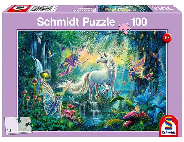 Image of Puzzle Im Land der Fabelwesen (100Teile)