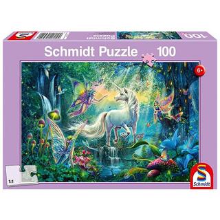 Schmidt  Puzzle Im Land der Fabelwesen (100Teile) 