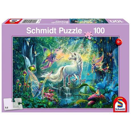 Schmidt  Puzzle Im Land der Fabelwesen (100Teile) 