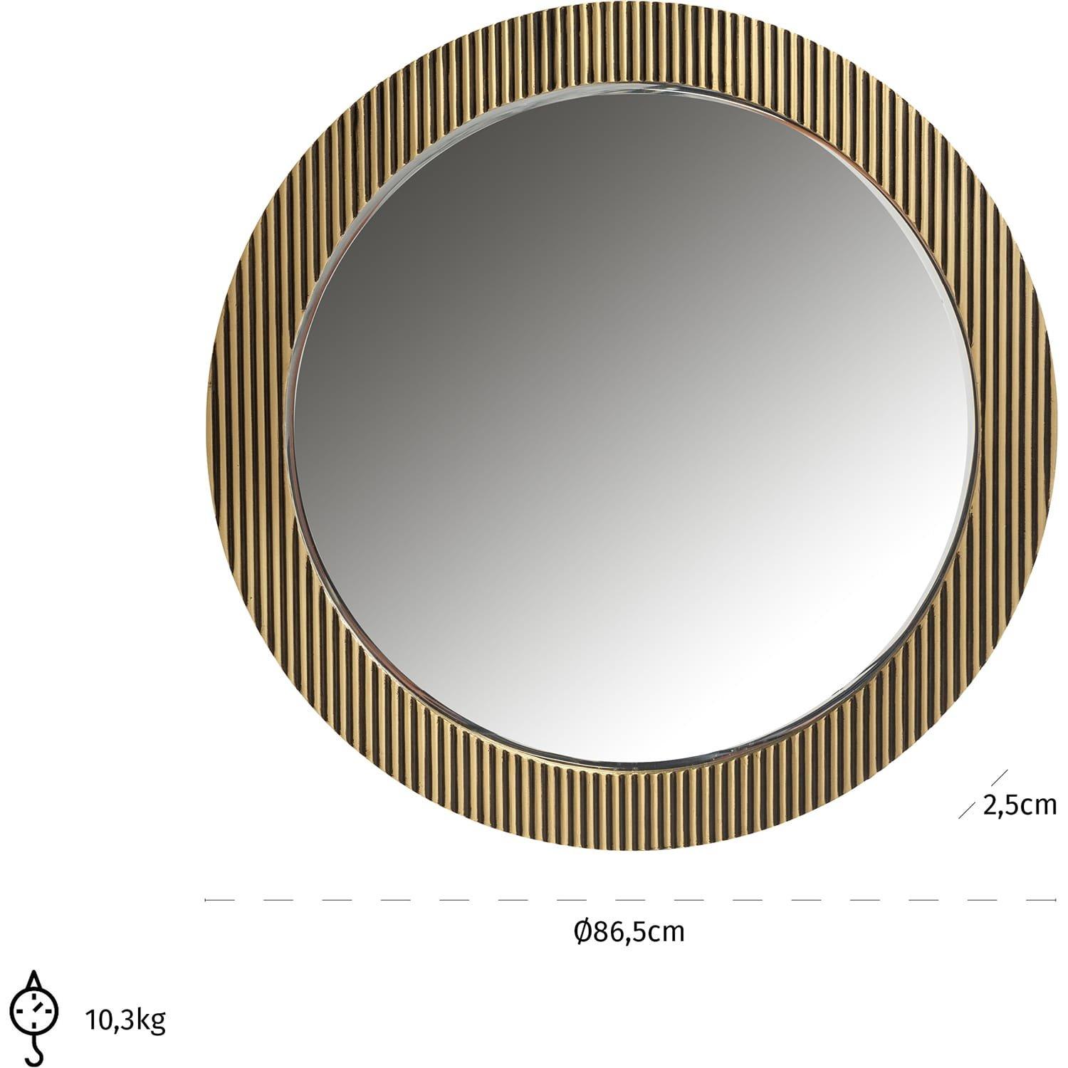 mutoni Miroir Ironville or 87x87  