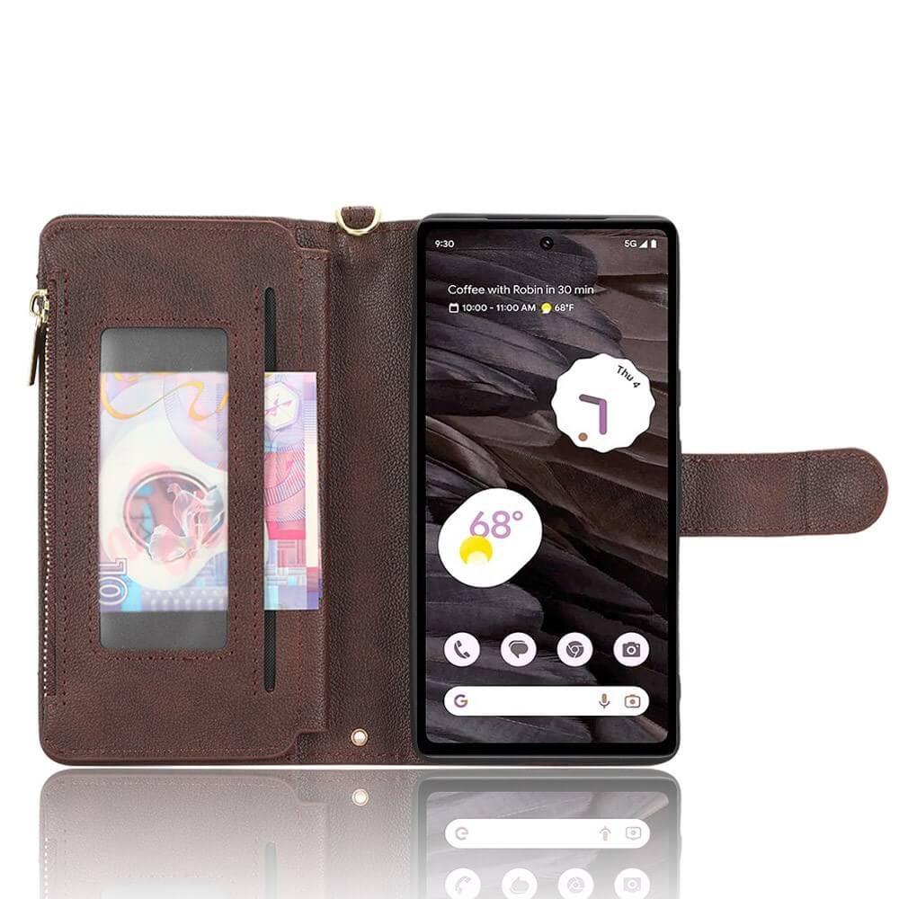 Cover-Discount  Google Pixel 7A - Custodia Portafoglio 