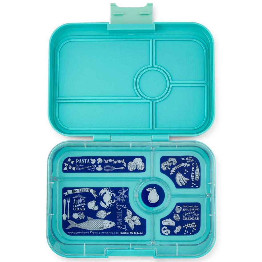 Yumbox Tapas XL 5C Antibes blue bon appetit Lunch Znüni Box