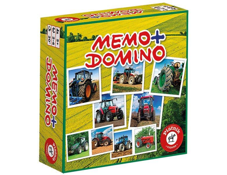 Image of Spiele Memo & Domino Traktoren