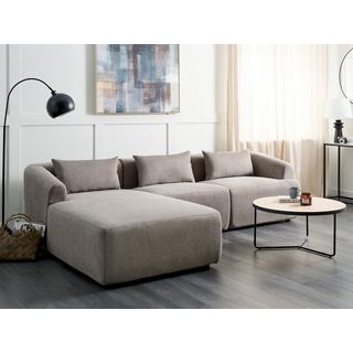 Beliani Ecksofa aus Polyester Modern SVANSELE  