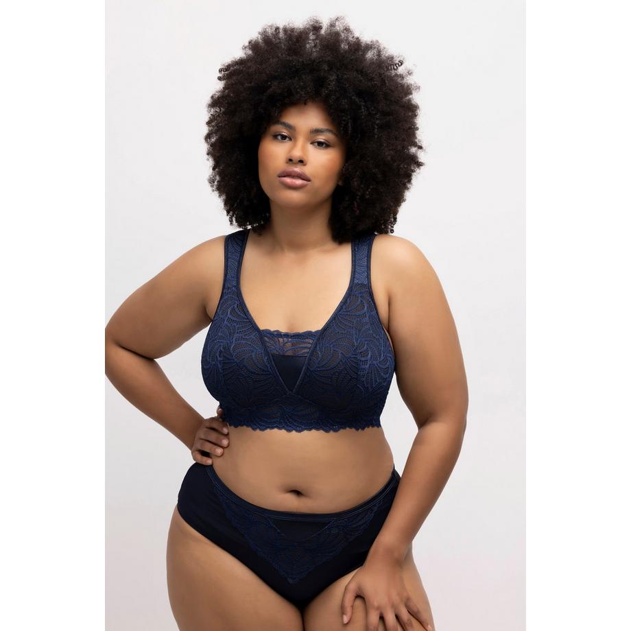 Ulla Popken Bralette Dentelle sans Armatures  