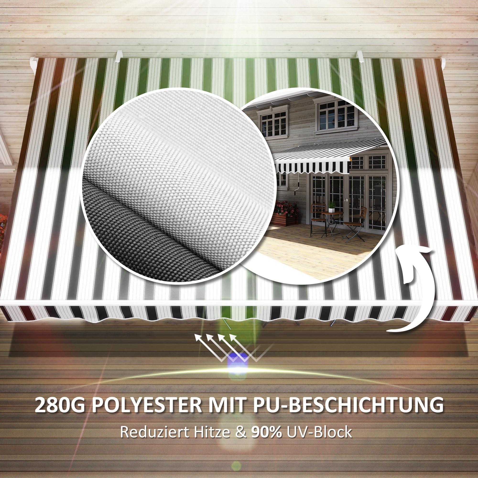 Outsunny Gelenkarmmarkise  