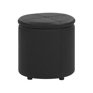 Beliani Pouf en Cuir PU Moderne MARYLAND  