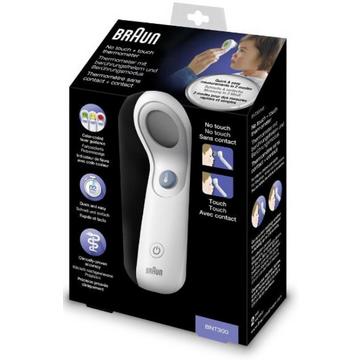Braun Thermomètre No touch + touch BNT 300 (1 pc)