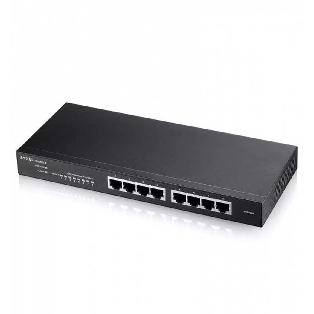 Zyxel GS1915-8 Managed L2 Gigabit Ethernet (10/100/1000) Black