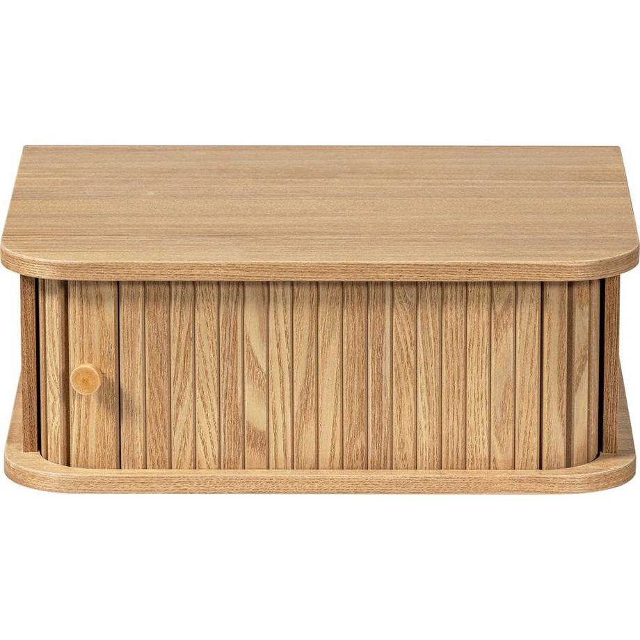 mutoni Table de nuit Jena suspendue nature 40x30  