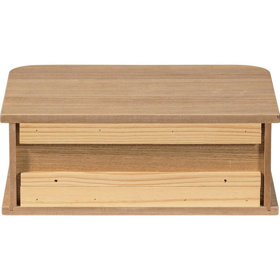 mutoni Table de nuit Jena suspendue nature 40x30  