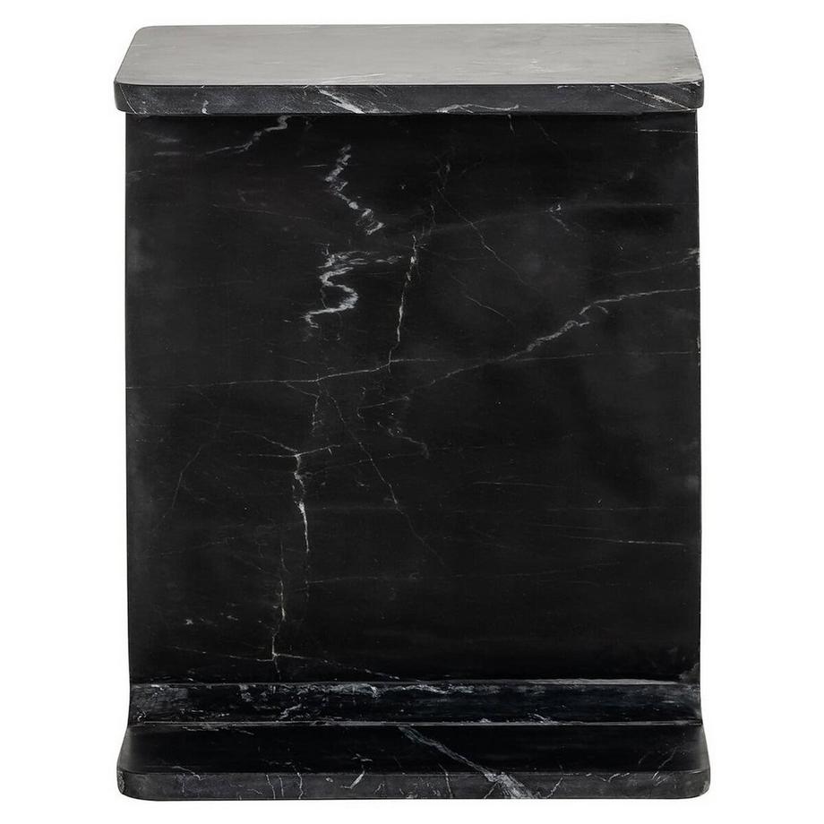mutoni Table d'appoint Benson noir 38x30  