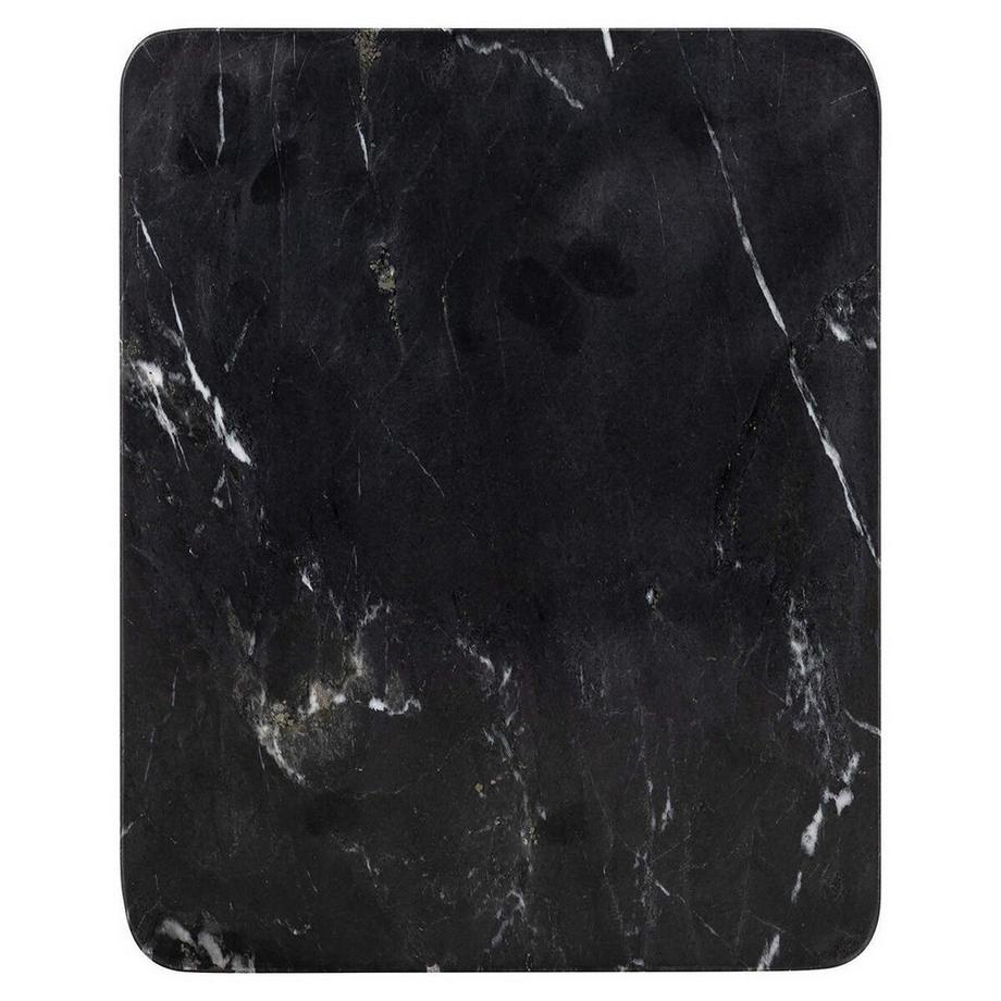 mutoni Table d'appoint Benson noir 38x30  