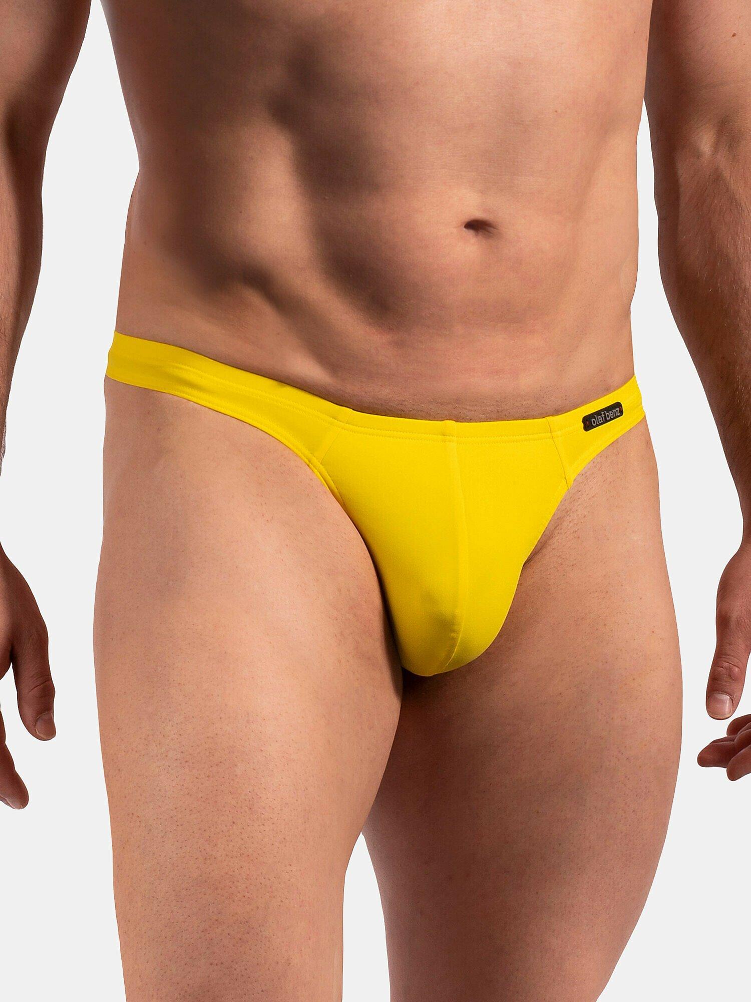 Image of Badestring Unisex Gelbgold M