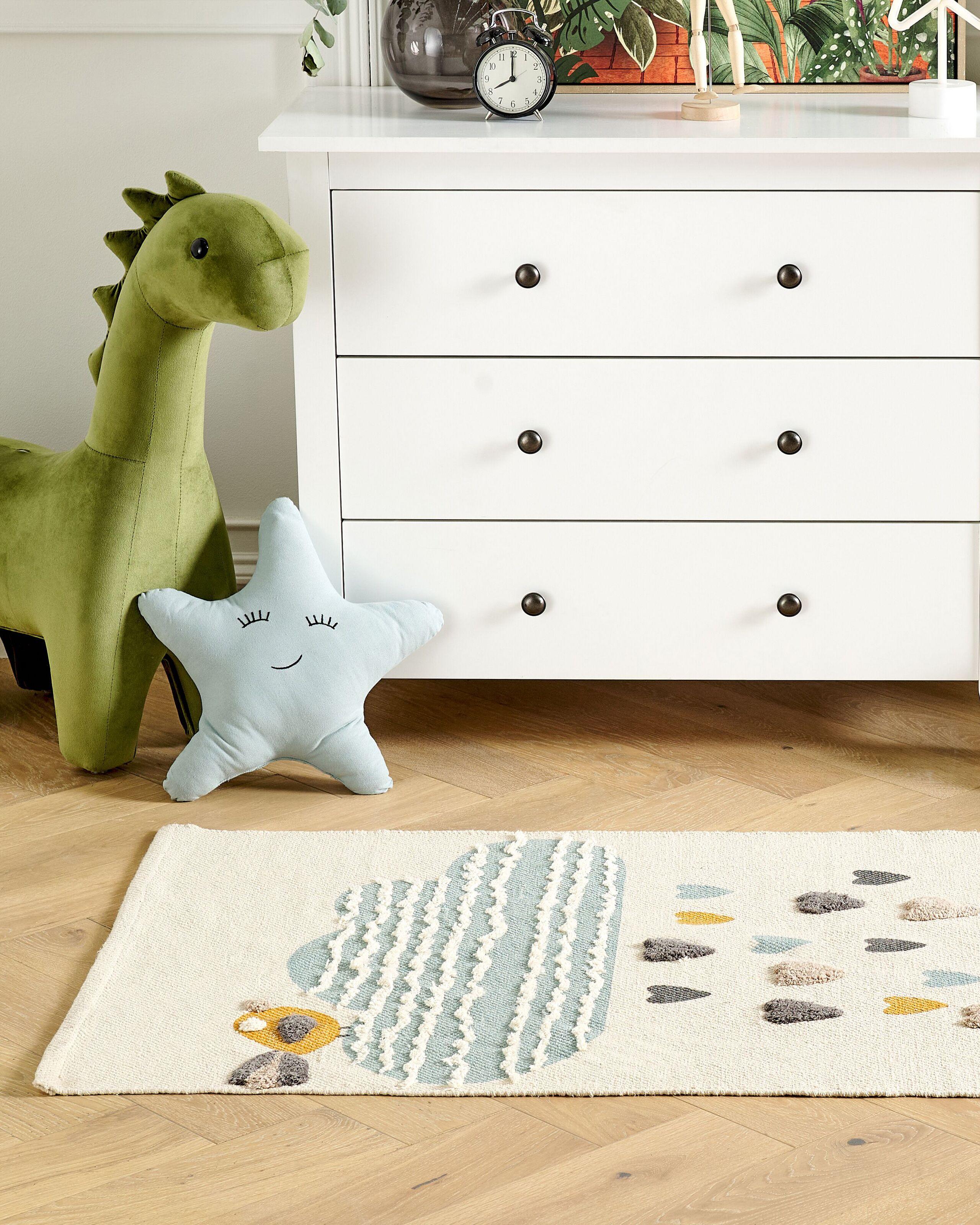 Beliani Tapis enfant en Coton Boho BLANG  